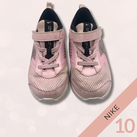 Nike Other - Nike Pink Sneakers Little Girl Size 10 | Pink Running Shoes